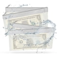 thumbnail image 4 of 8.5x4 Inch Money Bags with Zipper, 8Pcs Clear Cash Deposit Bank Pouch Envelopes Check Wallet for Coin Cosmetics Invioce Bill, Gray, 4 of 6
