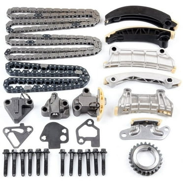 ECCPP Timing Chain Kit Replacement for Cadillac for Saturn for Suzuki for Buick CTS STS Aura XL-7 LaCrosse Rendezvous SRX 3.6L 2.8L Fits select: 2008 CADILLAC CTS HI FEATURE V6