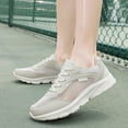 thumbnail image 3 of Vedolay Sneakers for Women 2023 Women's Walking Shoes Lightweight Slip on Breathable Mesh Comfortable Sneakers,Beige 6.5, 3 of 5