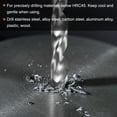 thumbnail image 5 of Uxcell 4 Pack 0.75mm C3/K10 Tungsten Carbide Mini Precision Straight Shank Twist Drill Bits, 5 of 5