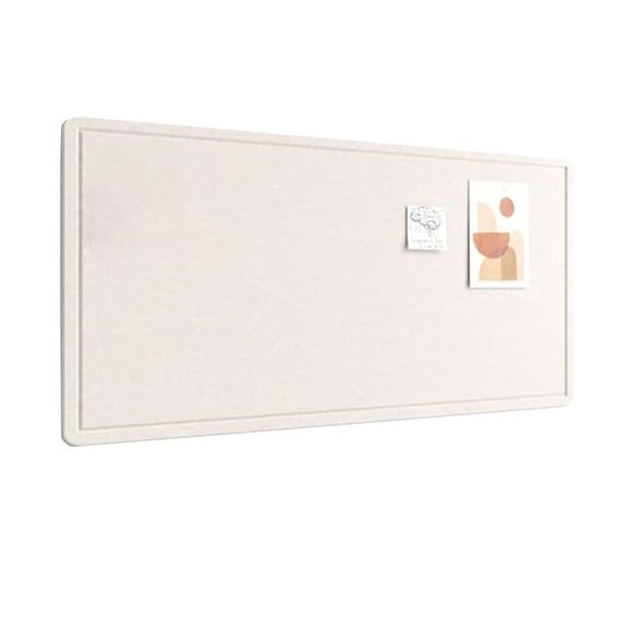 Bulletin Board Cork Board Alternative Foldable Felt Pin Board with Adhesive Tabs for Wall Home Office Classroom Dorm Decor,Khaki