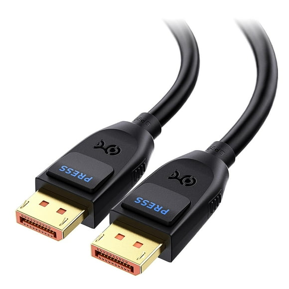 UTAH-VESA Certified 80Gbps DisplayPort 2.1 Cable 1m/3.3ft, DP80 Cable with 16K 60Hz, 8K 240Hz, 4K 240Hz in Black with FreeSync, G-SYNC and HDR for Gaming Monitor, PC, RTX 4080/4090, RX 7900