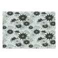 thumbnail image 1 of Grey Cutting Board, Illustration of Old Fashion Various Size Spiral Vintage Flowers Urban Design, Decorative Tempered Glass Cutting and Serving Board, Large Size, White Black, by Ambesonne, 1 of 1