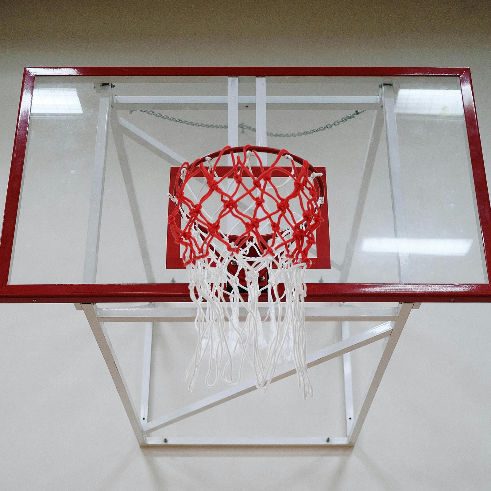 Raindrops 2-Pack Portable Basketball Hoop Frame with Netting, Easy Assembly for Gym, Playground, Backyard, and Outdoor Fun
