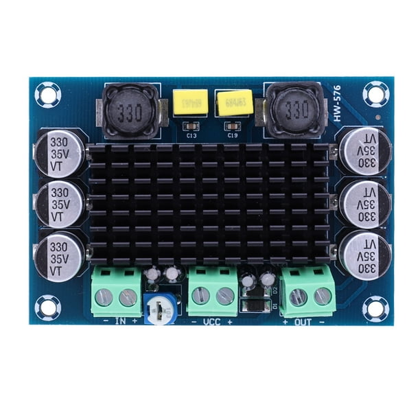 Placa de amplificador Mono TPA3116D2, placa de sonido de amplificador de potencia de Audio Digital de 100W FLhrweasw Nuevo