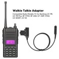 thumbnail image 4 of Talkie Headset Connector Cable, PTT Adapter Cable Easy To Use Waterproof Cable U94 35.4in  for  UV9R  9R Plus, 4 of 8