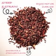 thumbnail image 3 of Té de hibisco orgánico Worldwide Botanicals 227 g, hojas sueltas, 3 of 7