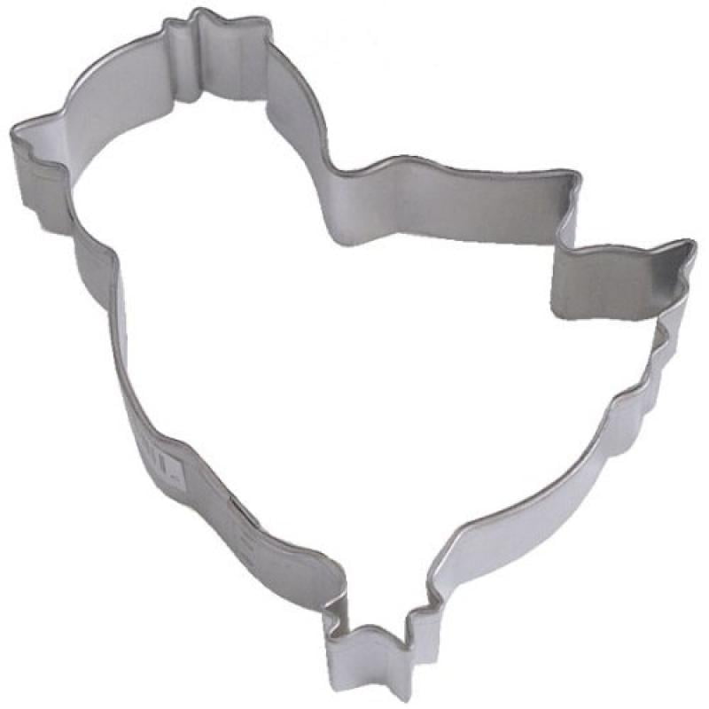 Chick Tin Cookie Cutter 4" B1212x