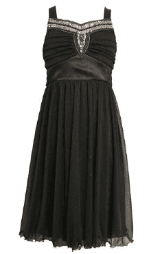 bonnie jean black dress