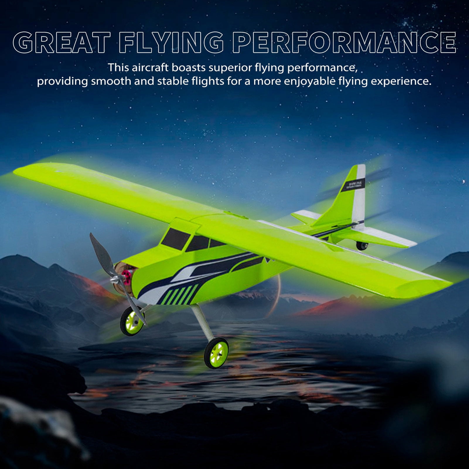 Plane Dancing Wing Hobby T05 Vogee-08 820mm Wingspan Balsa Wood Remote Control Aeroplane Trainer KIT/ KIT+Power Combo - KIT+Motor+ESC+Servo+Prop+Film Pack