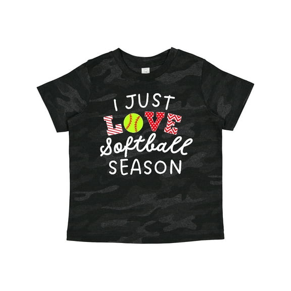 Inktastic I Just Love Softball Season Boys or Girls Toddler T-Shirt