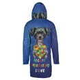 thumbnail image 2 of Autism Awareness Chinese Crested Accept Understand Love All Over Print 3D Hooded Duffle Toggle Coat Dog Lover - 12003, 2 of 6