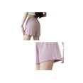 thumbnail image 6 of 4 Packs Ice silk safety pants Womens Lounge Short Sleep Shorts loose and breathable leggings M-4XL, 6 of 8
