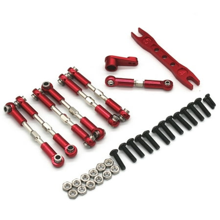

Chamat Metal Link Rod Pull Rod Arm Adjustment Wrench for 144001 144010 124016 124017 124019 RC Car Upgrade Parts 1