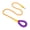 Orange, variant on Ergonomic Cloud Bubble Cotton Pet Lead, Ultra-Soft Padded Walking Rope for Dogs, Lightweight and Durable Outdoor Tether, Blue