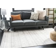 thumbnail image 4 of SAFAVIEH Adirondack Emil Abstract Area Rug, Ivory/Grey, 6' x 6' Square, 4 of 14