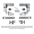 thumbnail image 4 of Small Model Deer Grille Guard Compatible for Peterbuilt (2022) with Brackets - 84-2/5"x10"x25-1/2" Heavy Duty Polished Stainless Steel Grille Guard for Trucks, 4 of 9