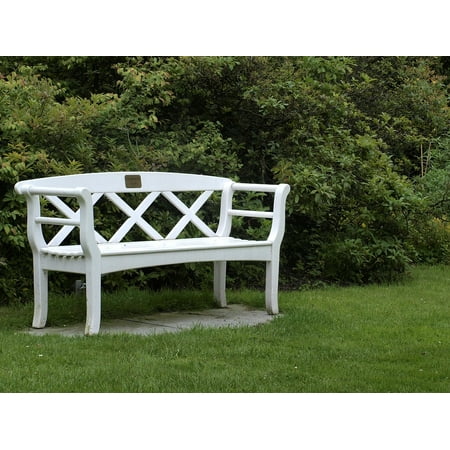 Standard Park Place - LAMINATED POSTER Bench Bank Park Bench Sit Rest Resting Place Poster Print 24 x 36
