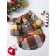 thumbnail image 2 of PETSIN Fleece Brown & Yellow Plaid Patchwork Winter Warmth Pet Shirt, 2 of 5