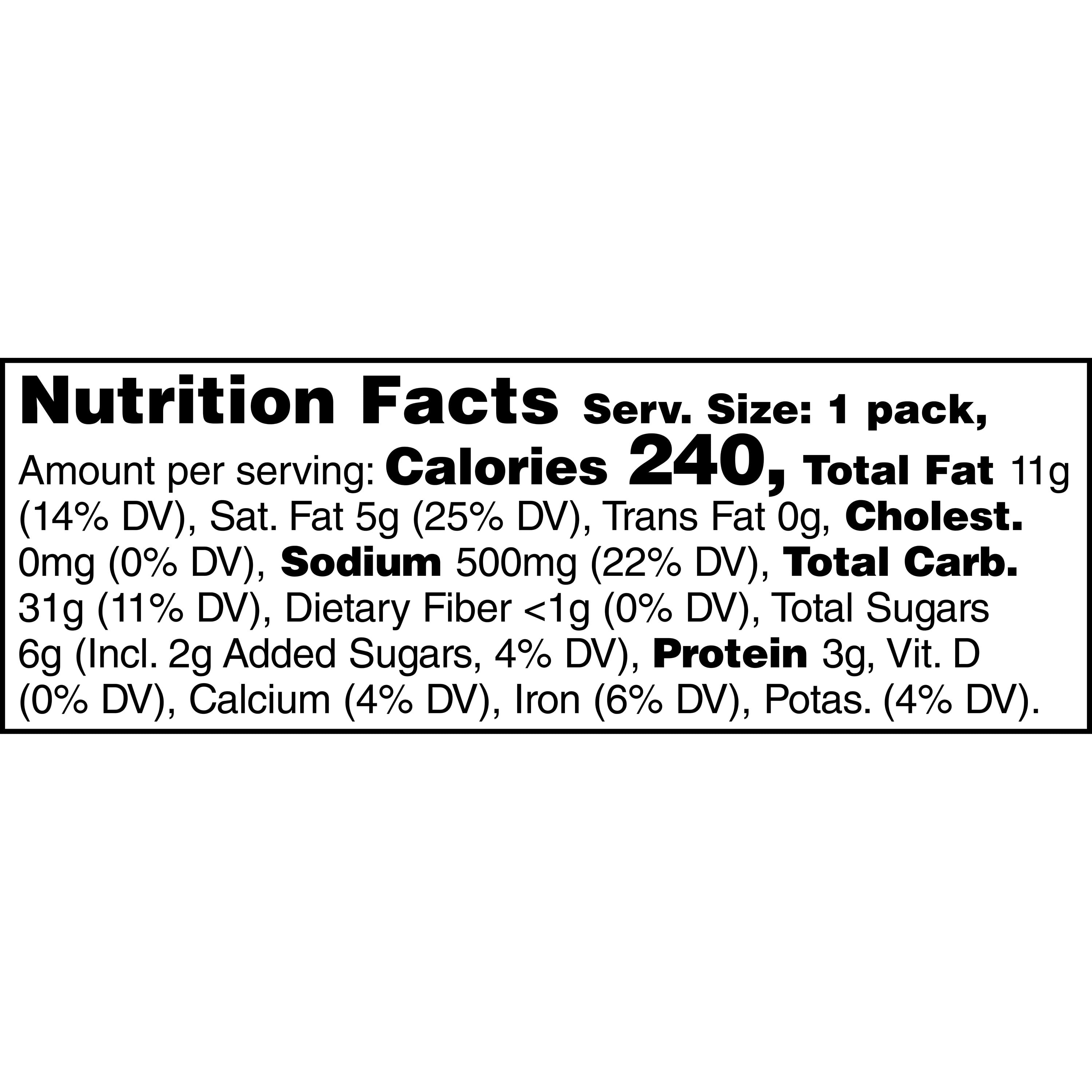 Combos Cheddar Cheese Cracker Baked Snacks 1.7 oz, 18 Pack