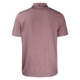 thumbnail image 3 of Men's Cutter & Buck  Heather Maroon Texas A&M Aggies Forge Eco Heathered Stripe Stretch Recycled Polo, 3 of 3