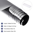 thumbnail image 2 of Uxcell Window Film Sun Blocking Film One Way Glass Covering Film Protection 16.4ftx1.64ft for Home Office, 2 of 6