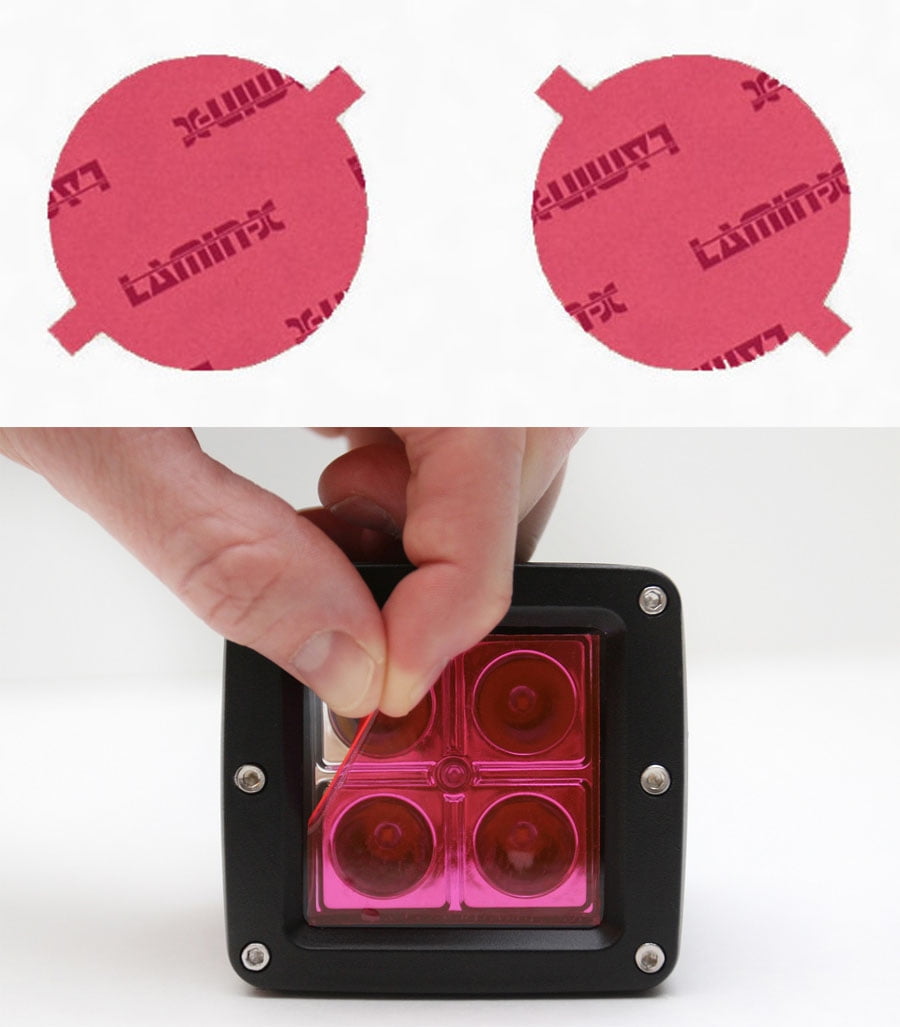 Scion xA (0306) Pink Fog Light Covers