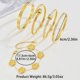 thumbnail image 4 of Europa y los Estados Unidos pulsera de la suerte de trébol de cuatro hojas de acero inoxidable caliente pulsera de uñas de moda para mujer brazaletes de oro, 4 of 5