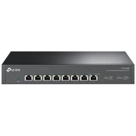 TP-Link TL-SX1008 8-Port 10G Multi-Gigabit Desktop/Rackmount Unmanaged Ethernet Switch