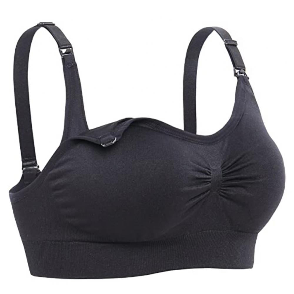 Women's Sleeping Nursing Bra Wirefree Breastfeeding Maternity Bralette