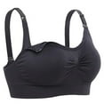 thumbnail image 4 of Womens Seamless Sleep Nursing Bra for Breastfeeding Clip Down Maternity Bras, 4 of 5