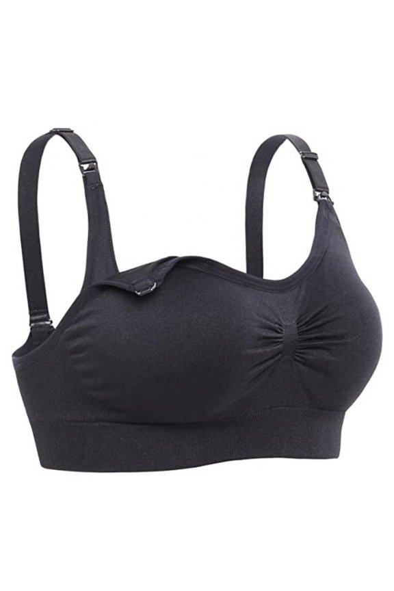 Women's Maternity Pregnancy Seamless Breastfeeding Bras No Underwire