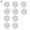 White, variant on Fairnull 10Pcs Silicone Thumbstick Cap Covers for Xbox One 360 Analog Controller Grip