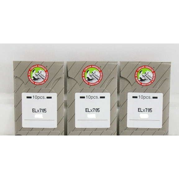 Teamwork 30 ORGAN NEEDLES for PFAFF SERGER MODELS 4842, 4860, SIZE 14BP  SYS.  ELX705