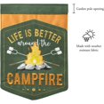 thumbnail image 2 of Campfire Garden Flag 13x18, 2 of 6