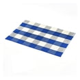 thumbnail image 1 of Alfombra de cuadros estilo búfalo, de algodón, lavable, estilo vintage, para exteriores, para sala de estar, comedor y dormitorio de estilo rústico, 1 of 5