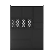 Modern L Shaped Computer Desk with Bookshelf and Hutch, Home Office Corner Study Desk Writing Table with Storage Drawers and LED Light