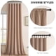 thumbnail image 2 of Cortinas Joydeco de Terciopelo Beige Rosado Blackout 160x160cm 2 Paneles, 2 of 8