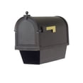 thumbnail image 5 of Berkshire Curbside Mailbox with Newspaper Tube, Locking Insert and Richland Mailbox Post, 5 of 7