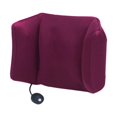 thumbnail image 3 of Almohada de apoyo lumbar inflable para la espalda, para silla de oficina, viajes en coche, 3 of 8