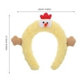 thumbnail image 2 of MLINS Adorable Cartoon Plush Hairband for Women and Girls, Cute Spa Headband for Face Washing, Makeup, Skincare, Funny Chick Hair Accessory and Photo Prop, 2 of 8