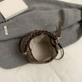 thumbnail image 3 of Mujeres Bolso Hombro Bolso Cubo PU Pu Cuero Bolso (café), 3 of 9