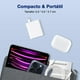 thumbnail image 3 of 1 Hora Cargador Tipo C, PD 30W Cargador Carga Rápida, con Cable USB C a C 1M 3A, Compatible con IP 1, 3 of 8