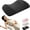 Black, variant on RVOV Memory Foam Lumbar Support Pillow for Bed, Ergonomic Contoured Back Cushion for Side, Back & Stomach Sleepers, Lower Back Pain Relief, Breathable Removable Cover (Gray)
