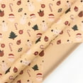 thumbnail image 2 of putnchl Christmas Wrapping Paper Christmas Elements Collection Single-Sided Wrapping Paper Plaid Barn-Moose And Other Patterns-70cmX50cm, 2 of 3