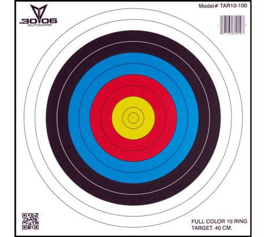 .3006 10 Ring Paper Target 100 Count