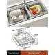 thumbnail image 2 of Escurreplatos de acero inoxidable para fregadero | Rejilla telescópica para verduras y utensilios de cocina | Organizador multicapa para utensilios y especias | 2 tamaños disponibles, 2 of 2