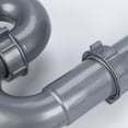 thumbnail image 3 of Sifón Universal para Lavabos y Fregaderos - Desagüe Lavabo Tubular - Sifón Regulable - Negro Mate JFHHH pequeña, 3 of 4