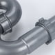 thumbnail image 3 of Sifón Universal Para Lavabos Y Fregaderos - Desagüe Lavabo Tubular - Sifón Regulable - Negro Mate JFHHH pequeña, 3 of 4