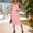 Pink, variant on Womens Cami Dresses Summer Casual Sleeveless Solid Color Cool Fashion Lightweight Flowy Midi Dresses
